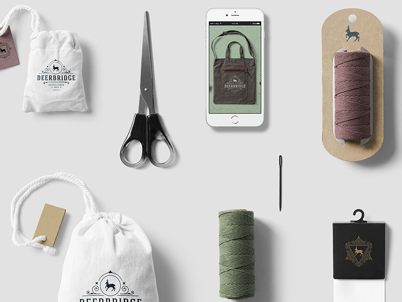 Deerbridge brand identity system