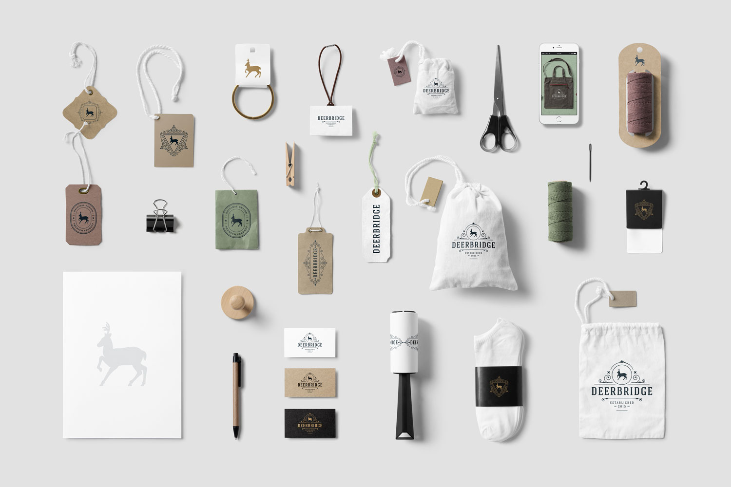 Preppy Clothing Brand Label Design