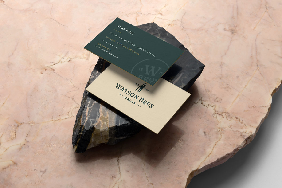 Watson Bros. complete brand identity