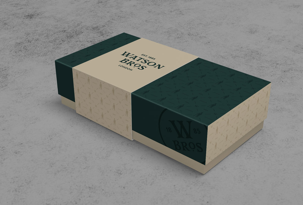 Watson Bros. logo design and applications