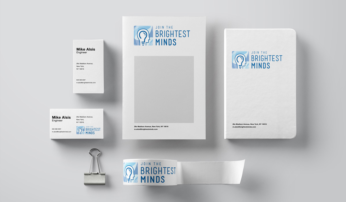 Brightest Minds marketing materials