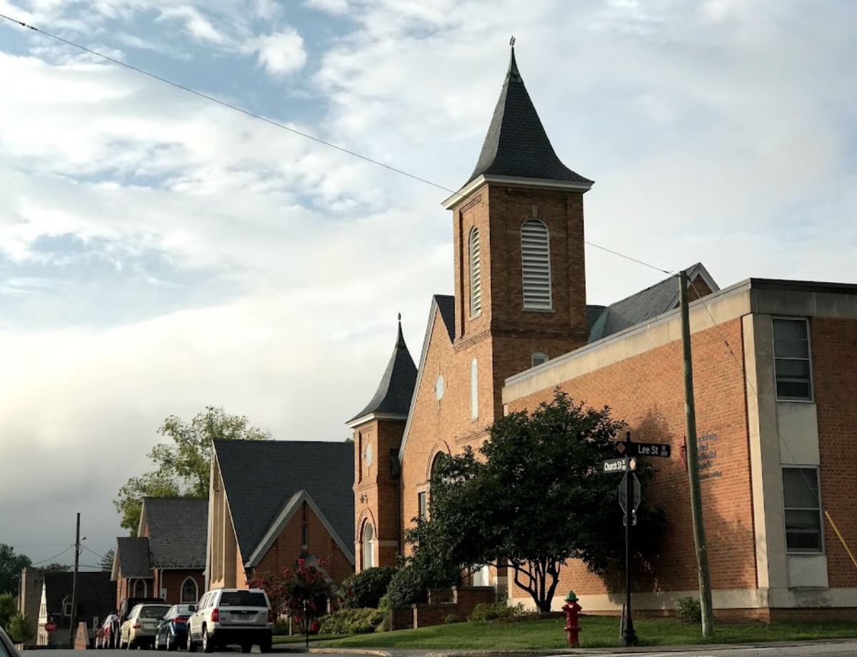 Blacksburg United Methodist Church location and context