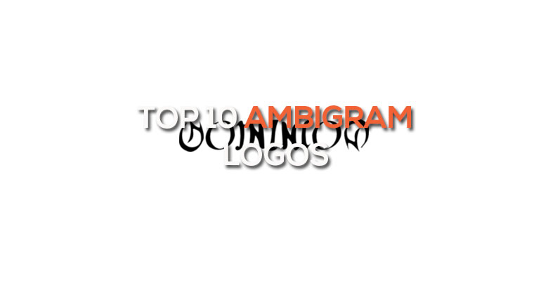 top 10 ambigram logos