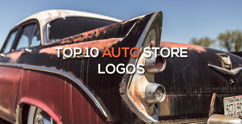 top 10 auto store logos