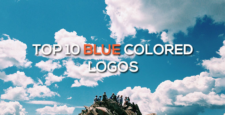 top 10 blue colored logos
