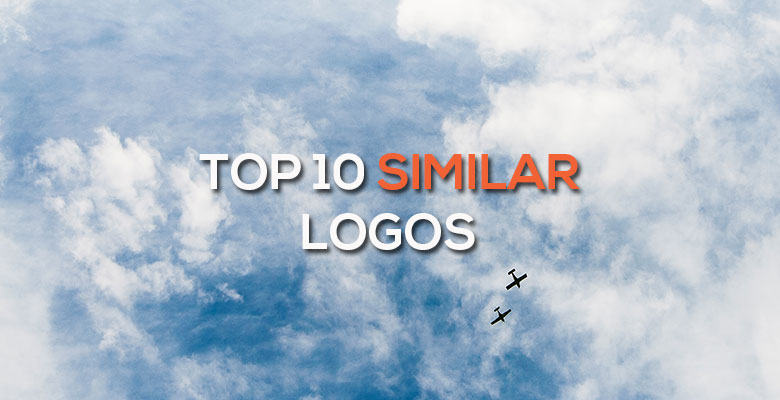 top 10 similar logos