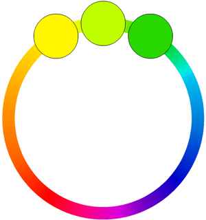 Analogous color scheme
