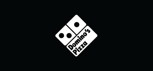 Dominos Logo White