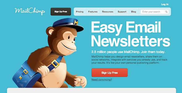 mail chimp mascot