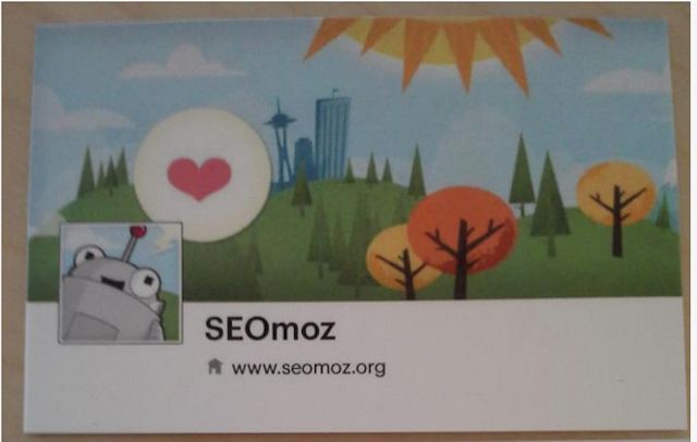 seomoz business card