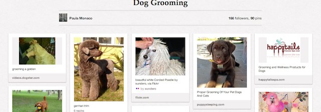 Pinterest DogGrooming Customers