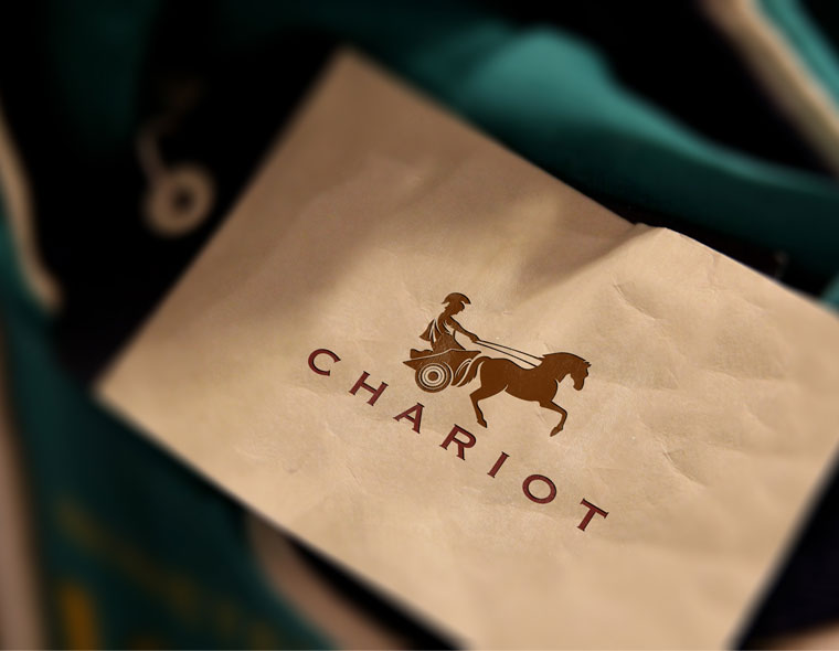 chariot bag branding