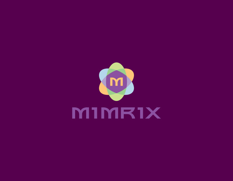 Mimrix business services logo design