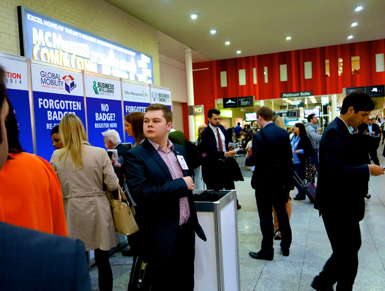 London Business Show Booth Branding