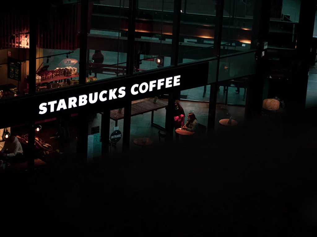 visual language starbucks brand