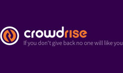 crowdrise logo design