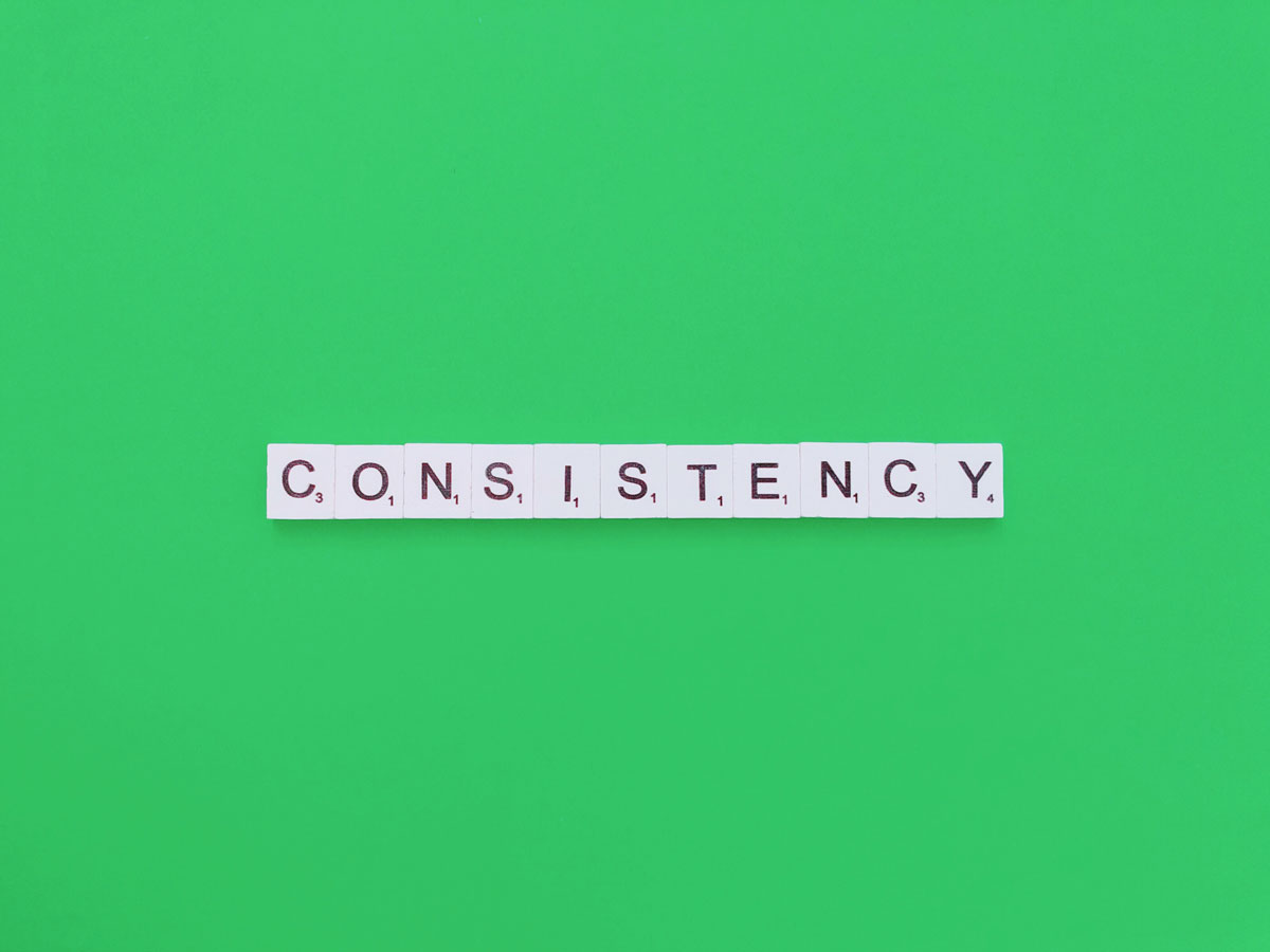 consistency is the key in building the best brand identity system
