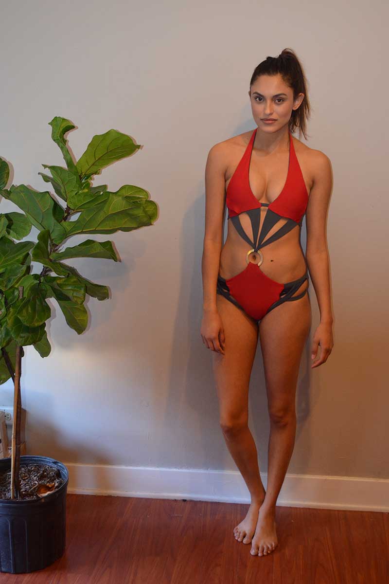 jessica designing bikini