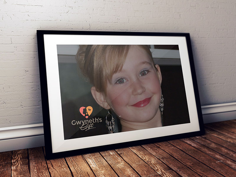 gwyneths gift charity branding