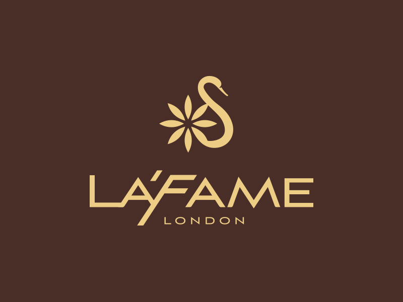 London cosmetics brand logo design