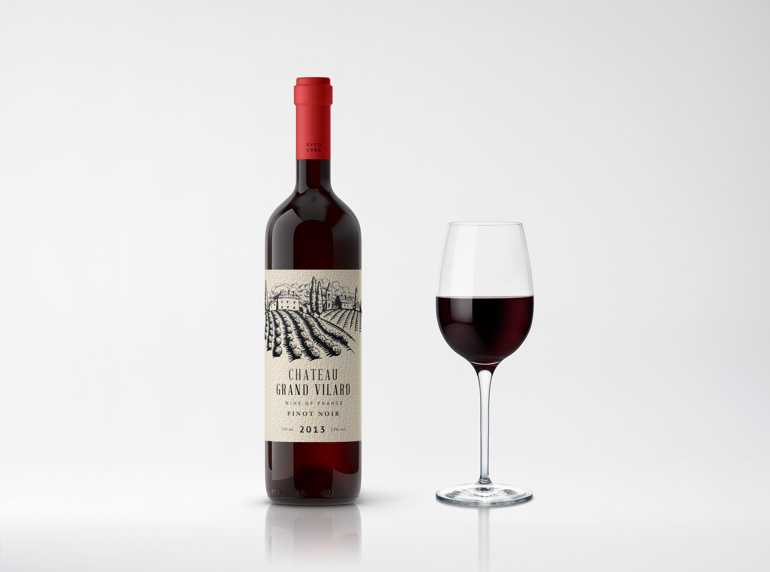 wine logo design