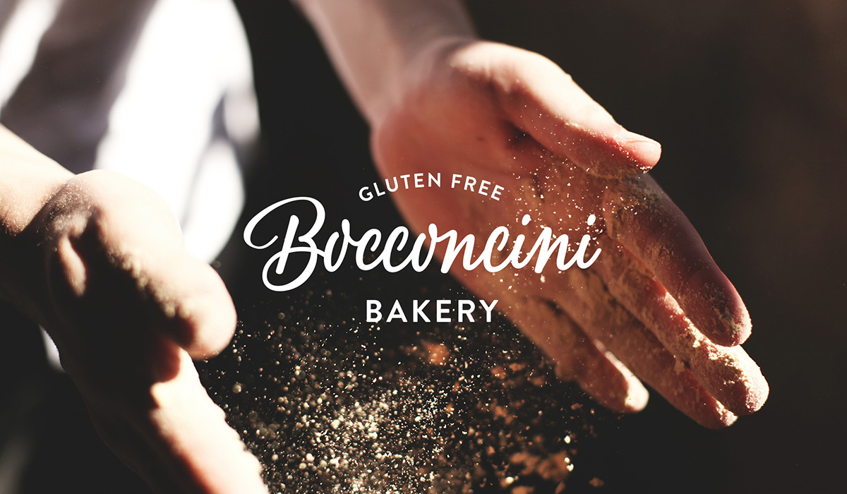 gluten free bakery logo branding