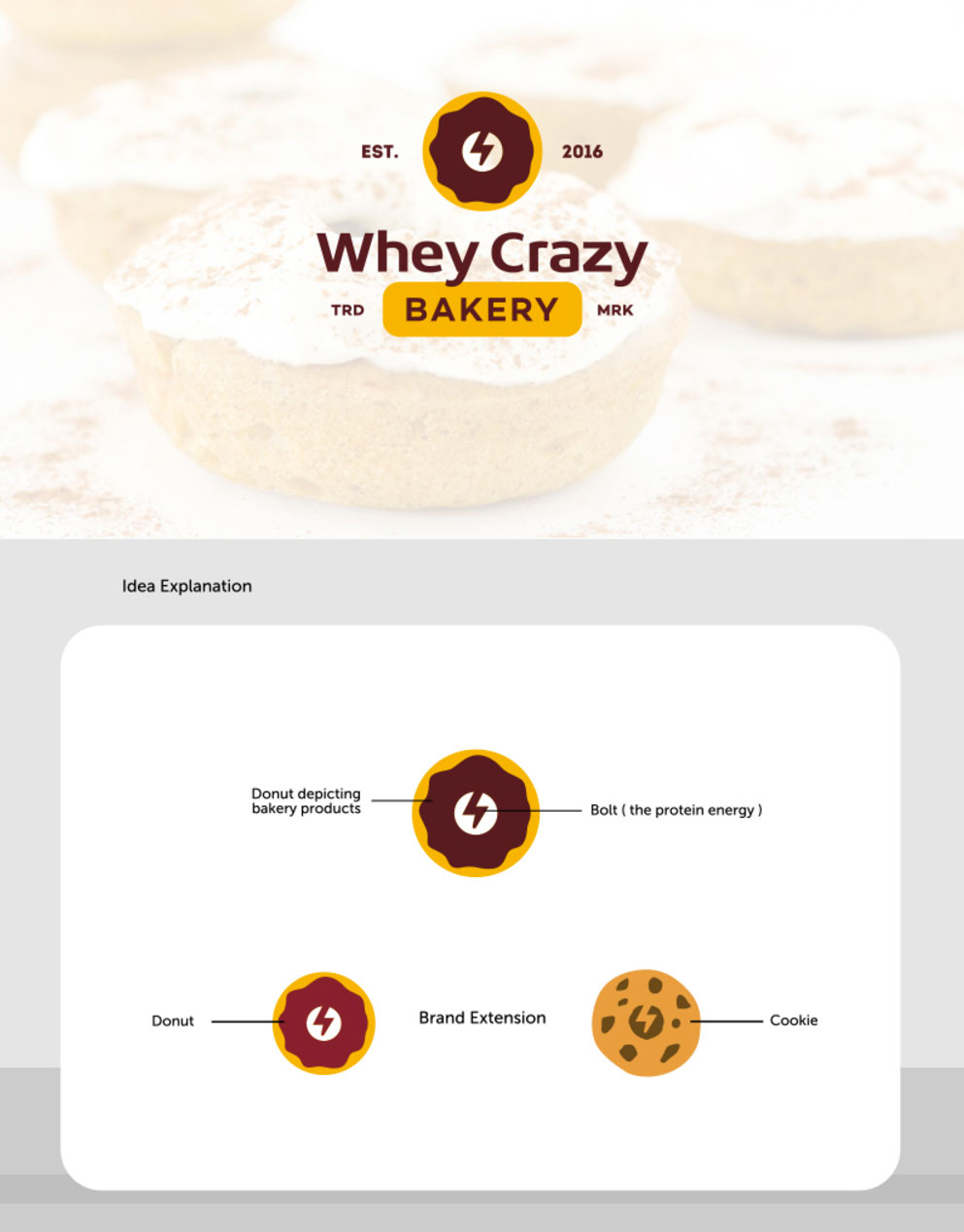 Protein Foods Bakery Logo Design