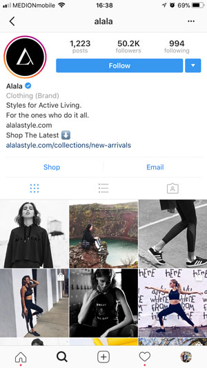 alala instagram