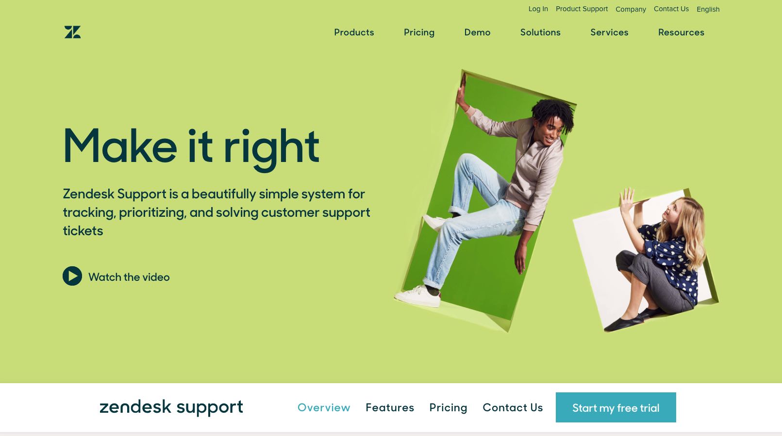 zendesk website design