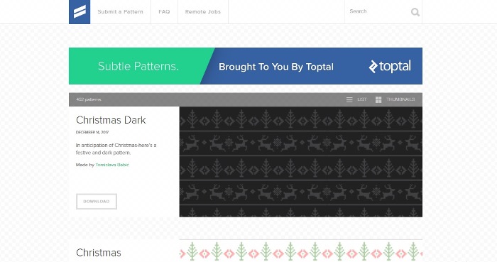 4. Subtle Patterns