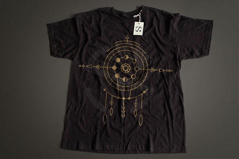 t shirt design tribal shaman a