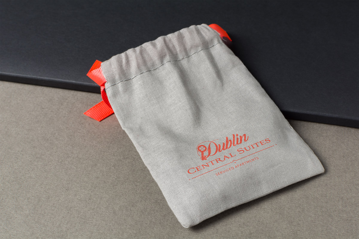 luxury hotel pouch design