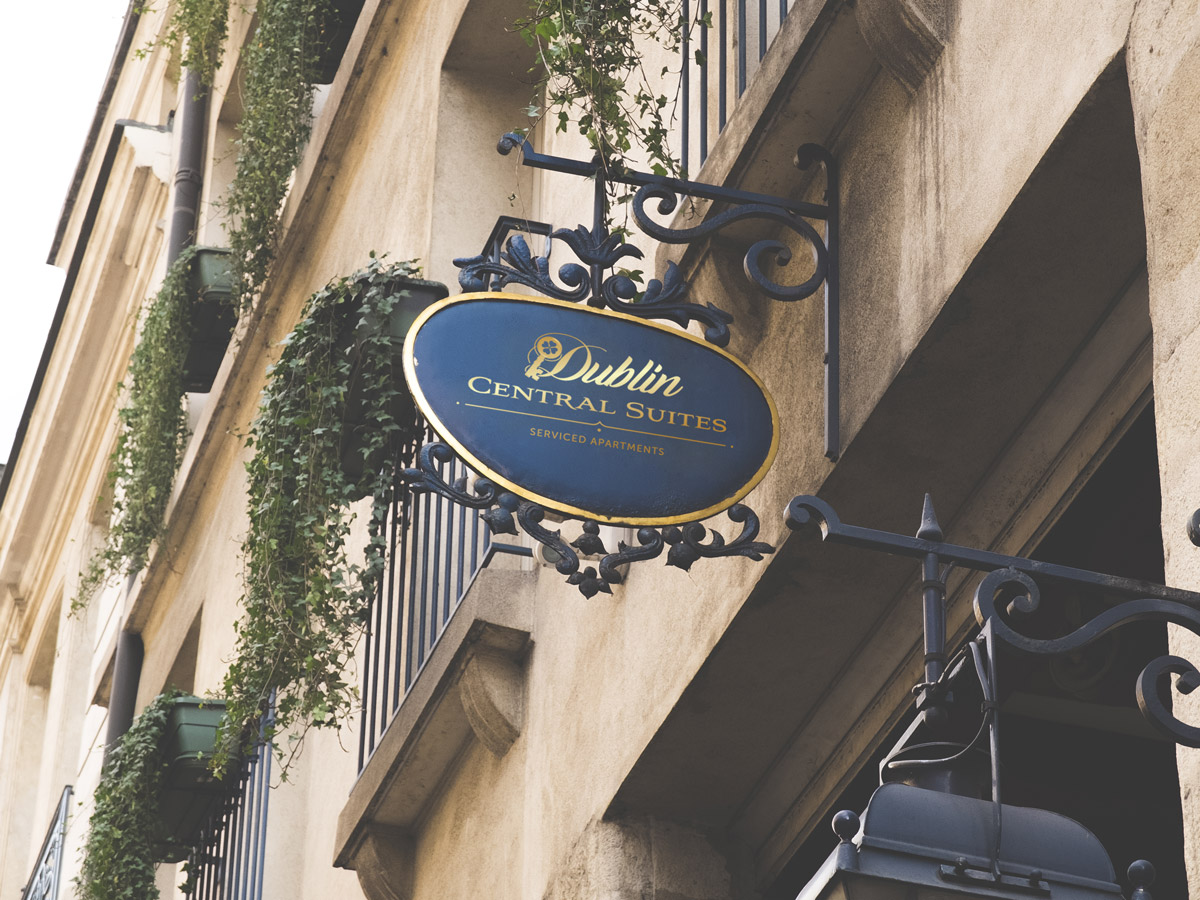 luxury hotel sign design