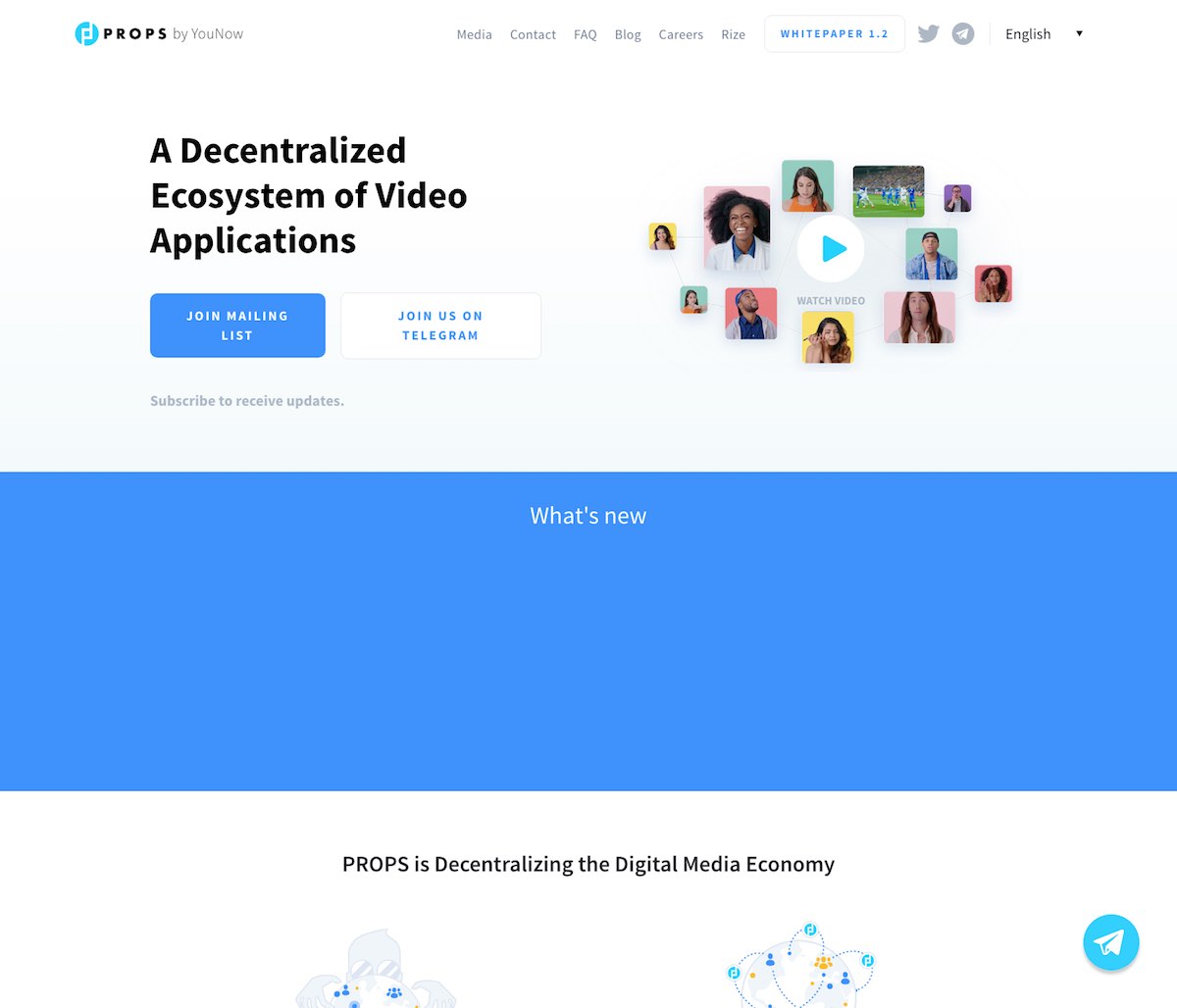 A Decentralized Ecosystem of Video Applications