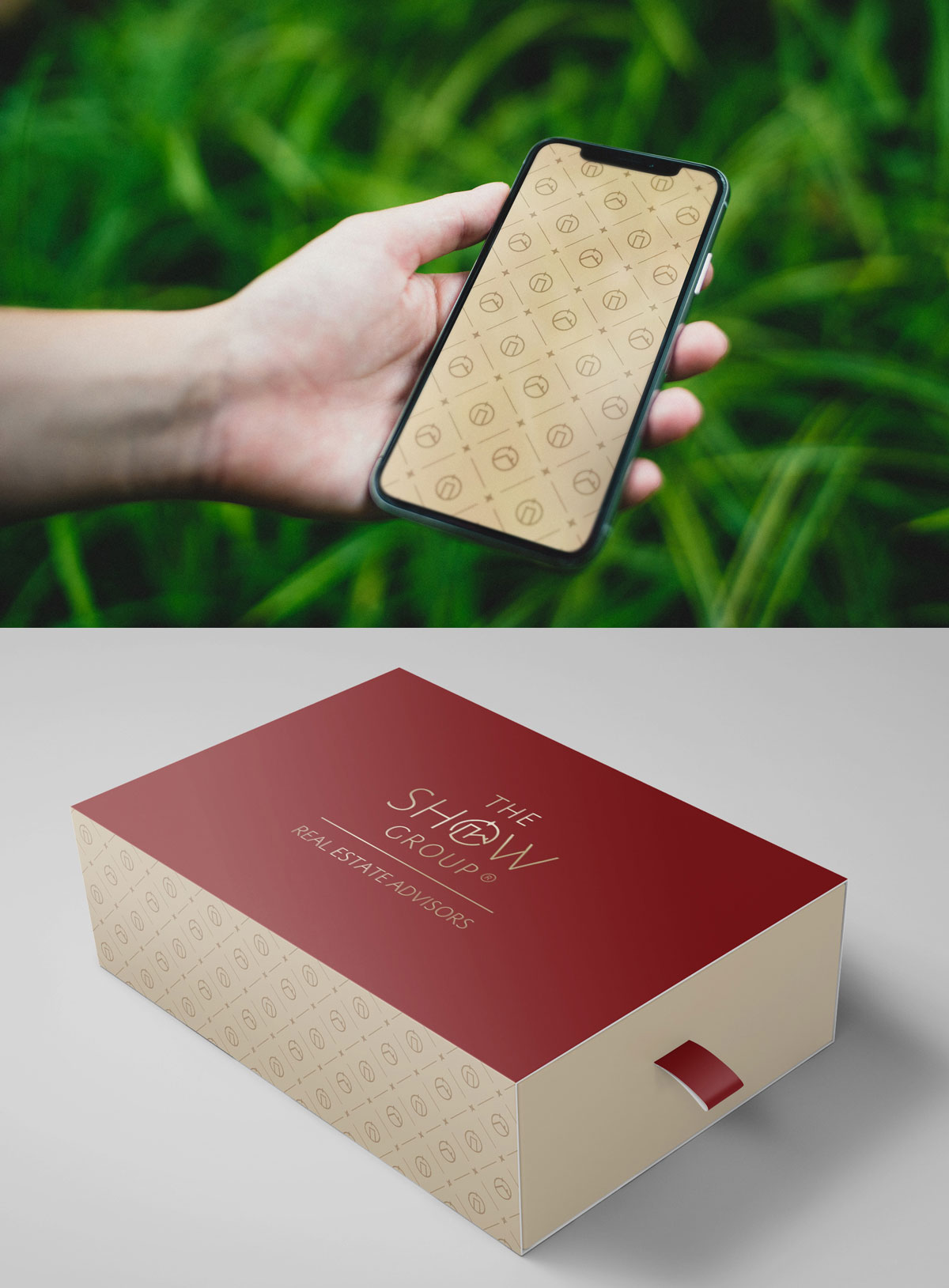 Real Estate Advisors iphone design