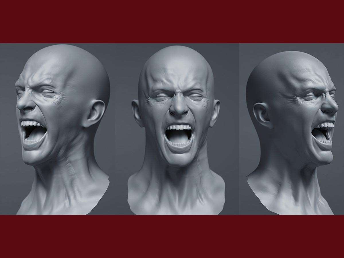 3d caracter moulds