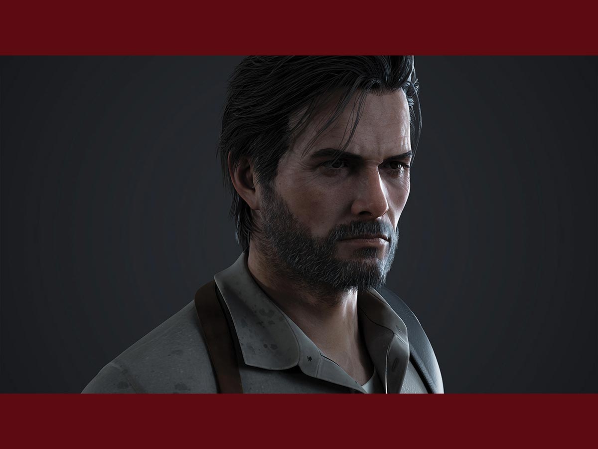 3d character face profile