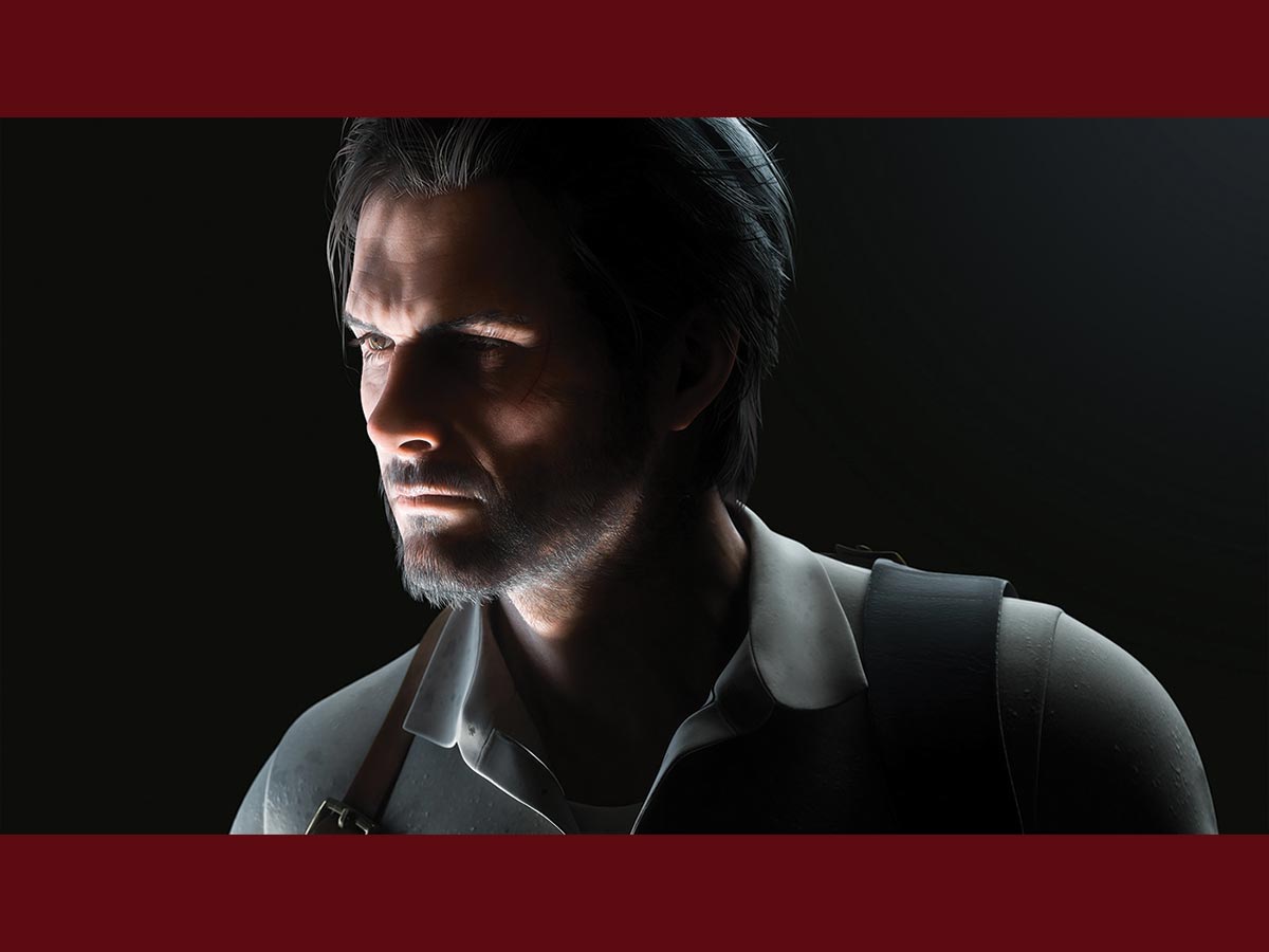 3d character face side profile