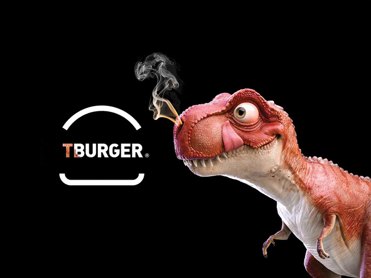 tburger dinosaur 3D model