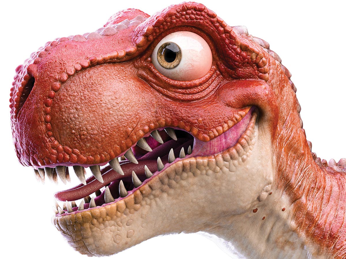 dinosaur 3D character face