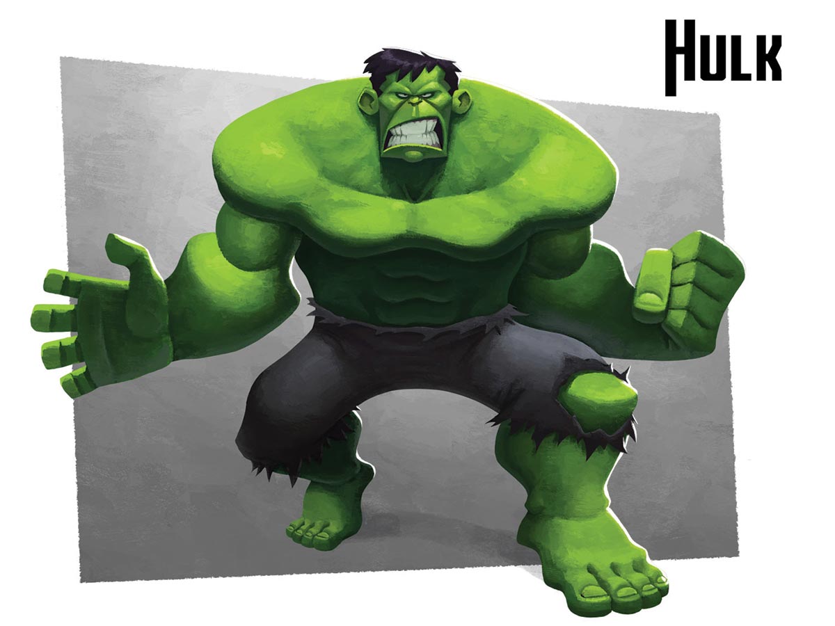 hulk character design