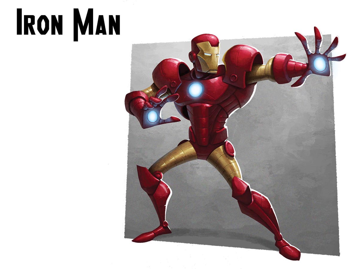 iron man character design