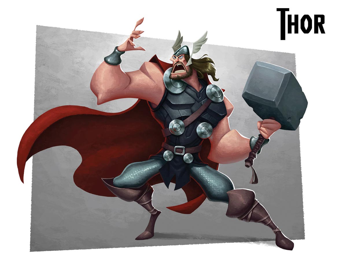 thor character design