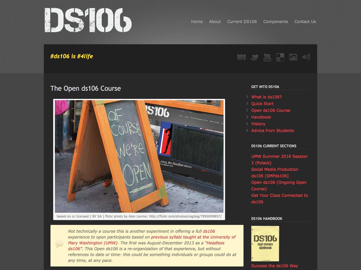 DS106: Digital storytelling and social media