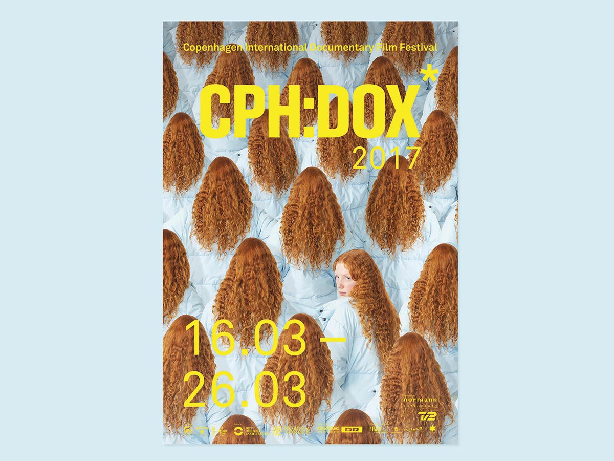 Poster Design showing women with hair and one women looking back