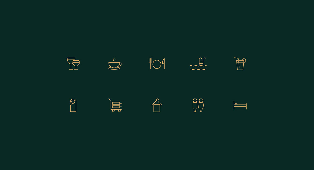 Maldives Resort Brand Icon Design
