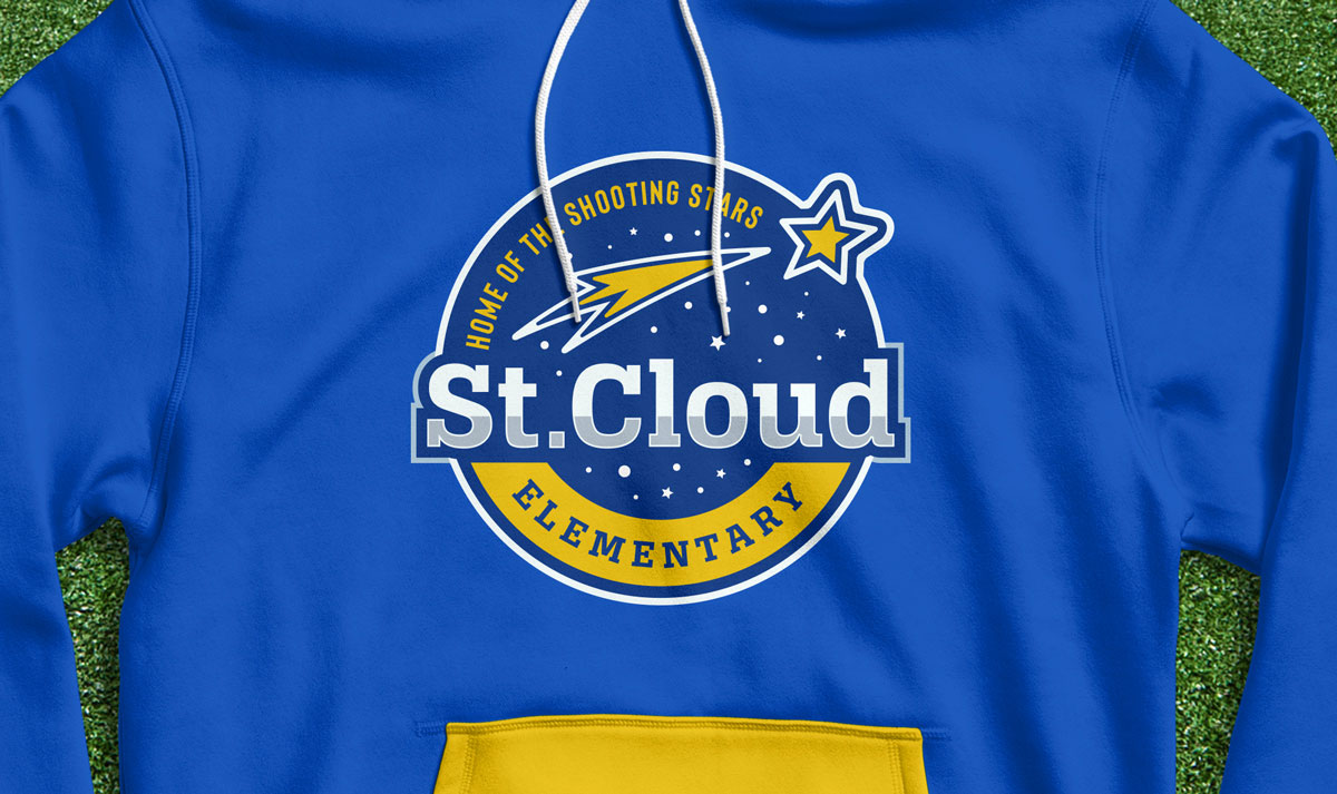 st. cloud elementary school logo design