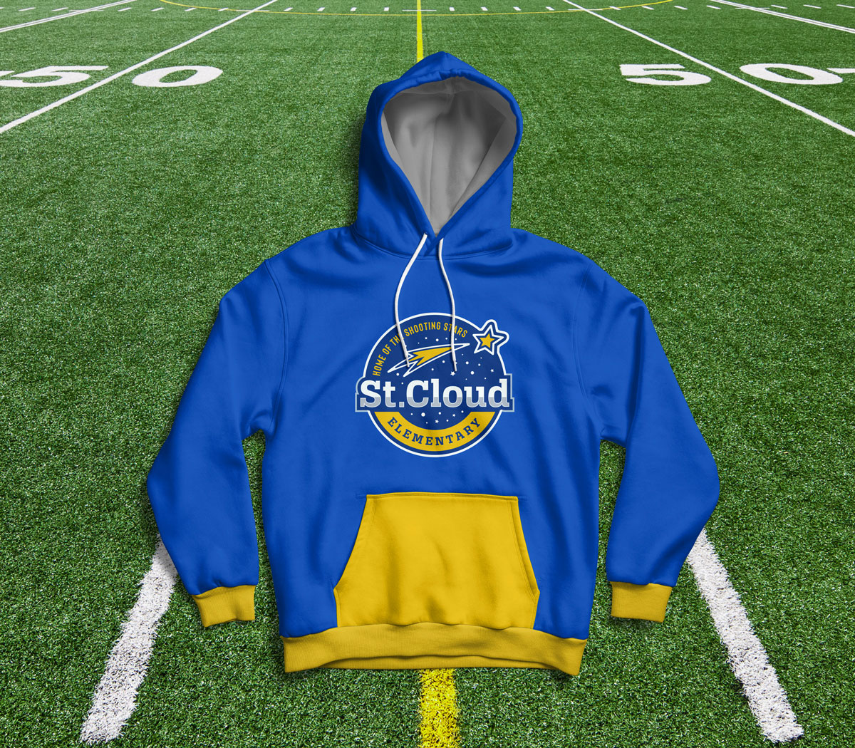 st. cloud elementary school jacket design