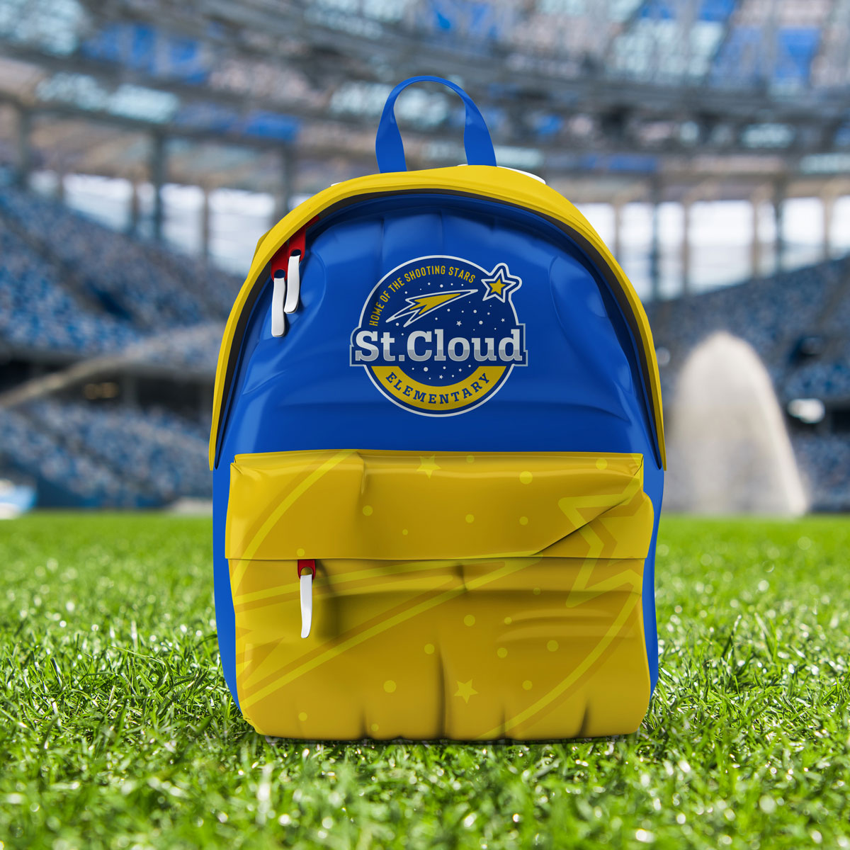 st. cloud elementary school bag design