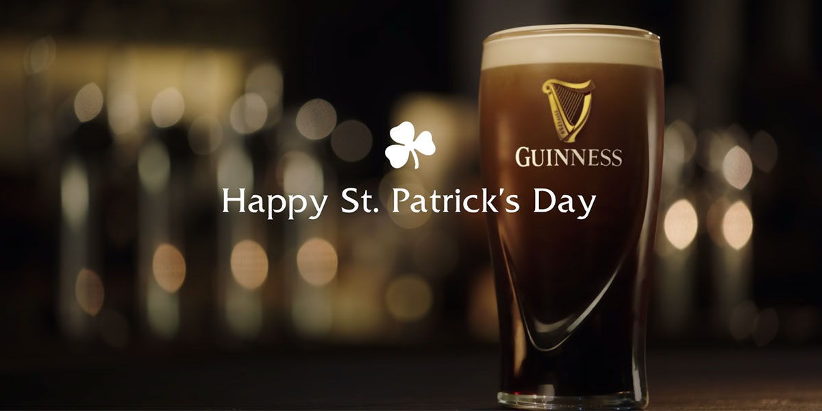 st-patricks day message guiness